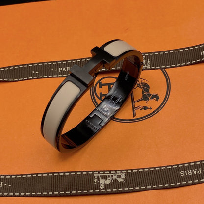 [Stellar Jewelry]H BRACELET 12MM BLACK BEIGE CERAMIC
