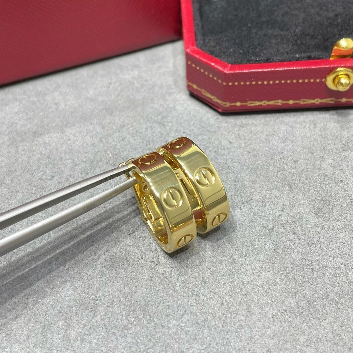 [Stars Jewelry]LOVE 5.5MM EARRINGS