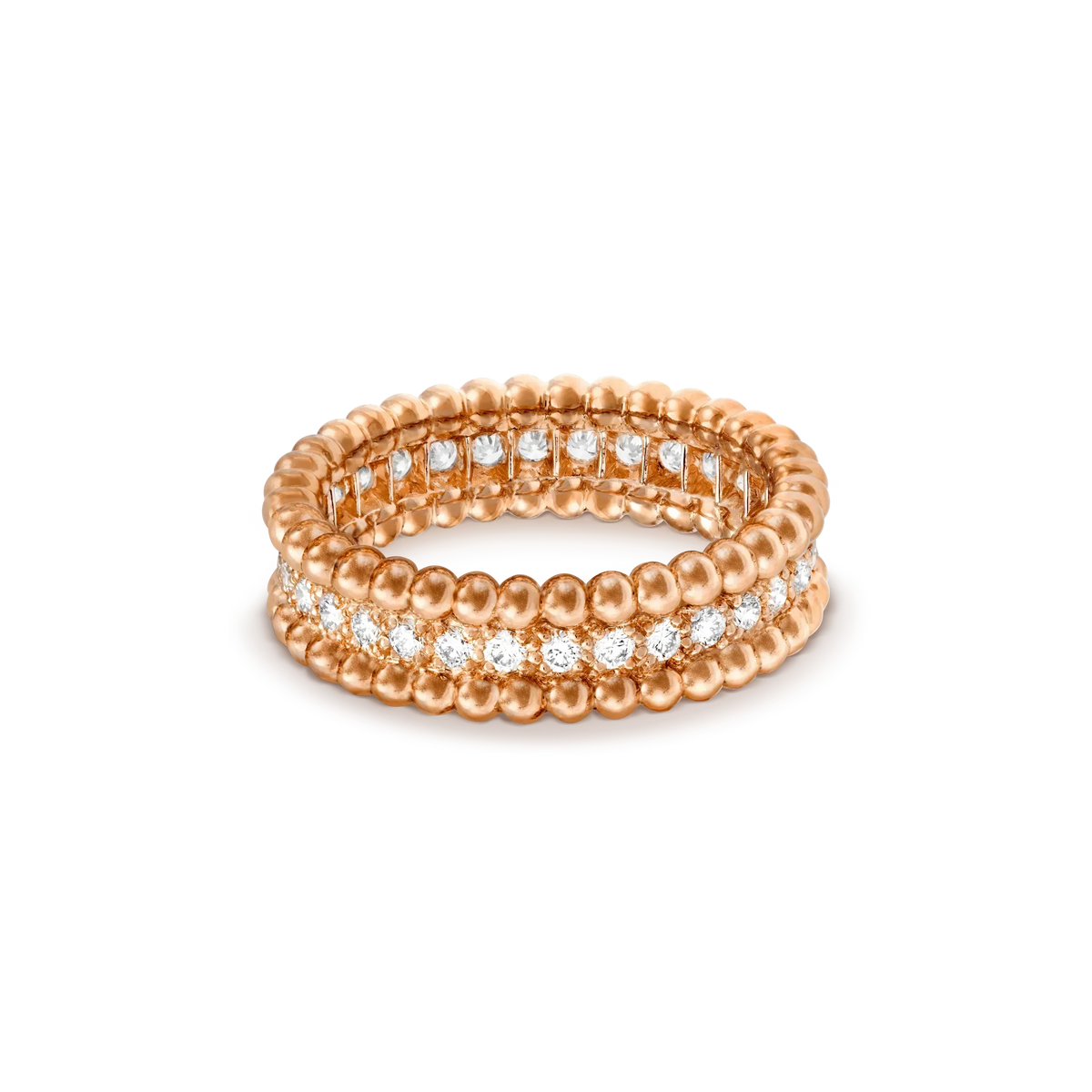 [Stars Jewelry]PERLEE DIAMOND ROSE GOLD RING