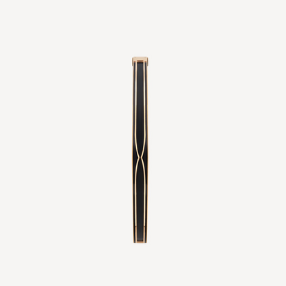 [Stars Jewelry]ZERO 1 PINK GOLD WITH MATTE BLACK CERAMIC BRACELET