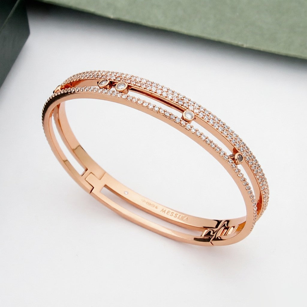[Stars Jewelry]Move Romane pavé bangle