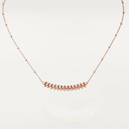 [Stars Jewelry]CLASH PINK GOLD NECKLACE