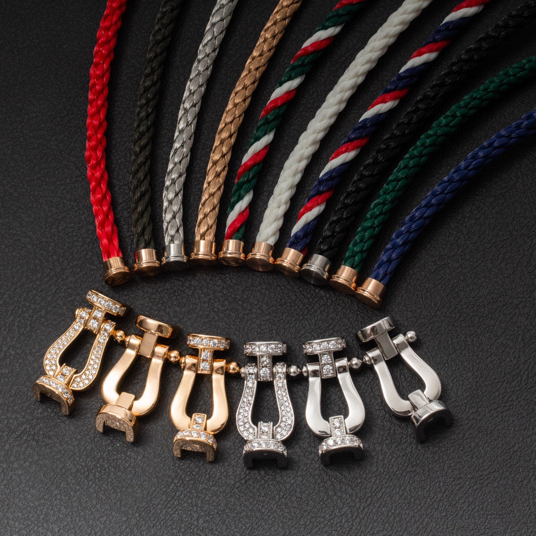 [Stars Jewelry]FORCE LARGE HORSESHOE NO DIAMOND BRACELET GOLD
