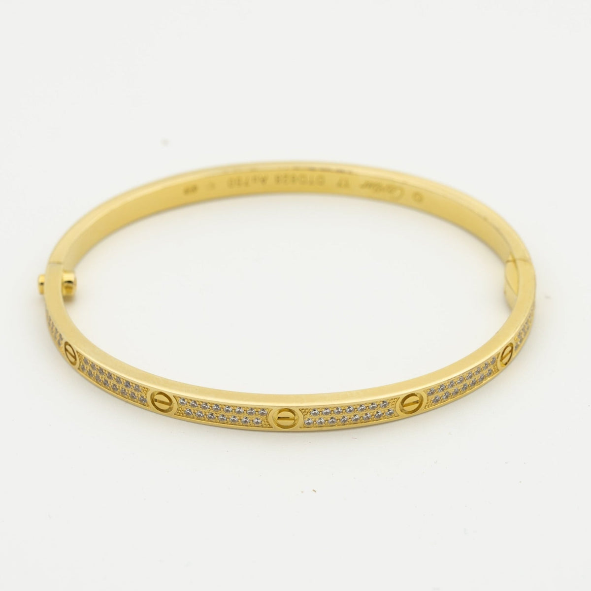 [Stars Jewelry]LOVE BRACELET 3.65MM DIAMOND-PAVED