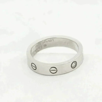 [Stars Jewelry]LOVE RING 4MM 1 DIAMOND SILVER