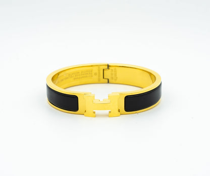 [Stars Jewelry]H BLACK BRACELET