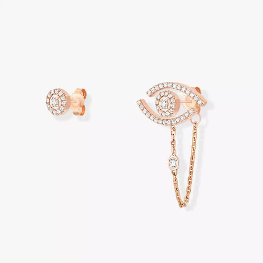 [Stars Jewelry]Lucky Eye Diamond Earrings