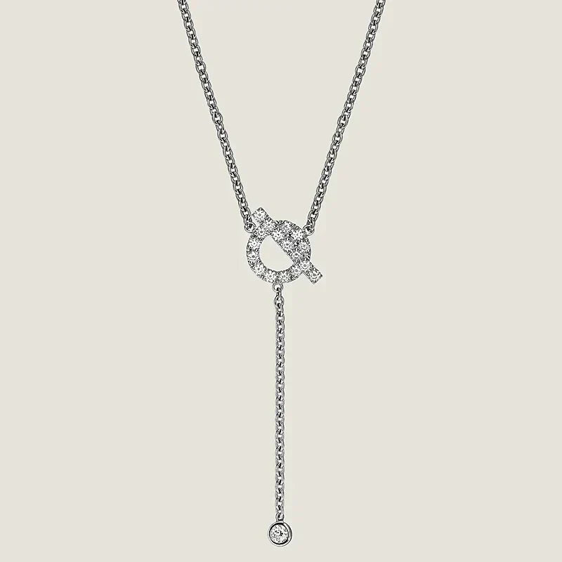 [Stars Jewelry]FINESSE SILVER DIAMOND NECKLACE
