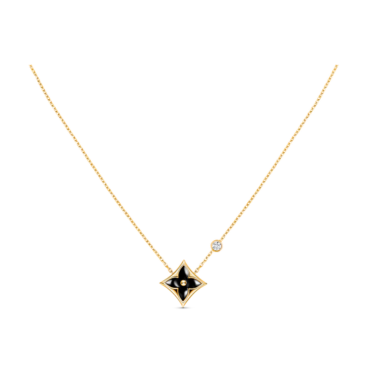 [Stars Jewelry]STAR BLACK MOP NECKLACE