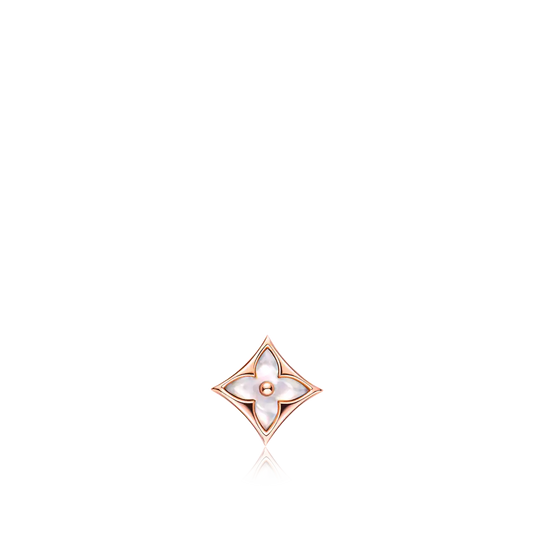 [Stars Jewelry]STAR MOP PINK GOLD EARRINGS