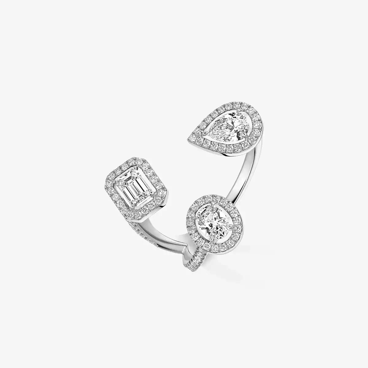 [Stars Jewelry] Diamond Ring 0,25ct My Twin Trilogy