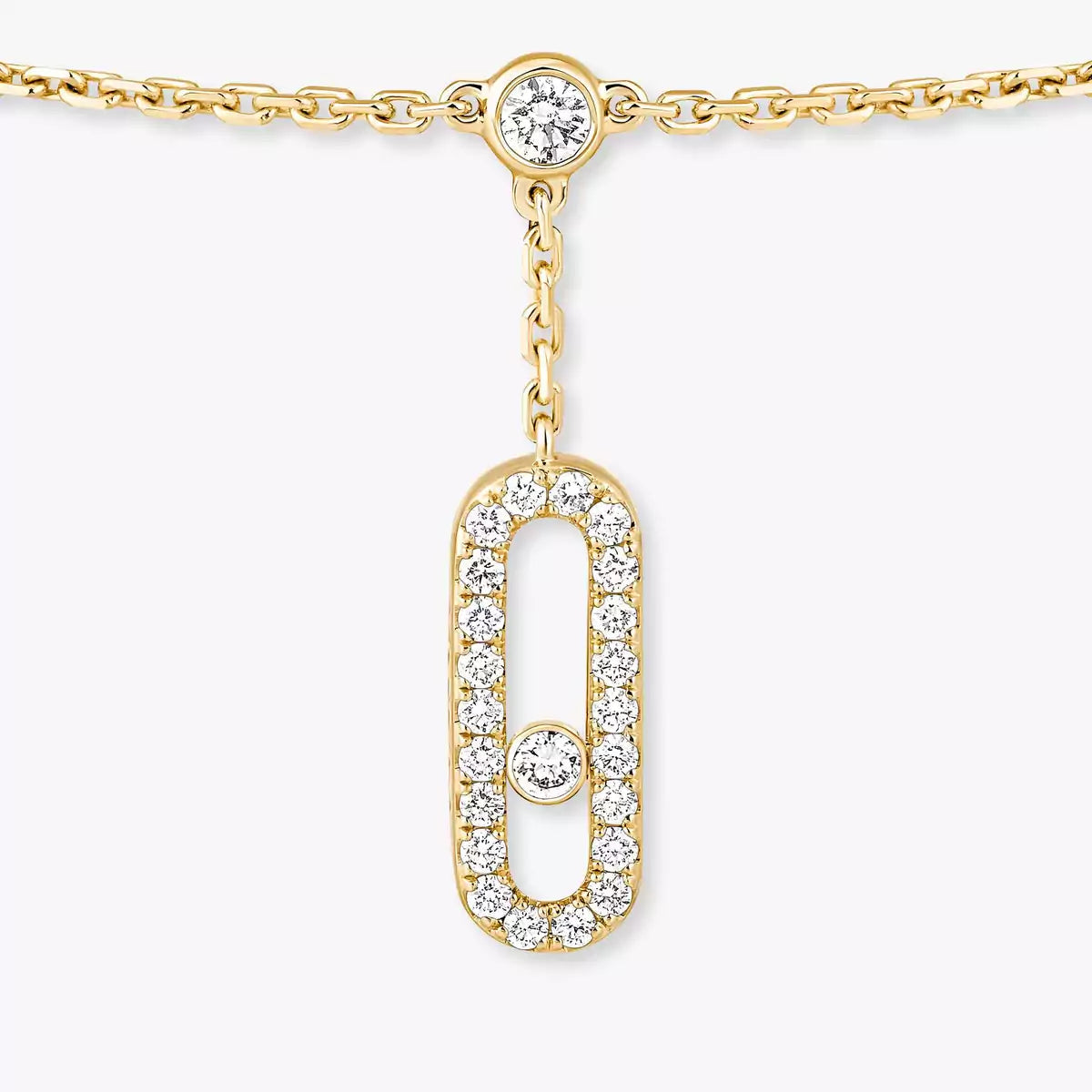 [Stars Jewelry] Move Uno pavé ankle bracelet