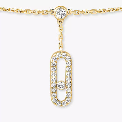 [Stars Jewelry] Move Uno pavé ankle bracelet
