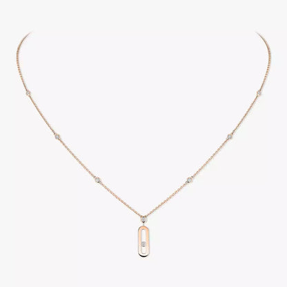 [Stars Jewelry] Move Uno Gold Diamond Long Necklace