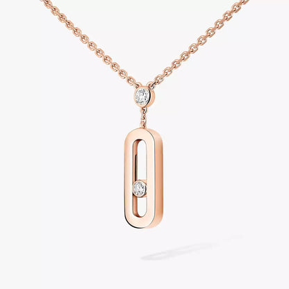 [Stars Jewelry] Move Uno Gold Diamond Long Necklace