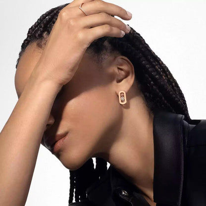 [Stars Jewelry]So Move Diamond Earrings in Yellow Gold