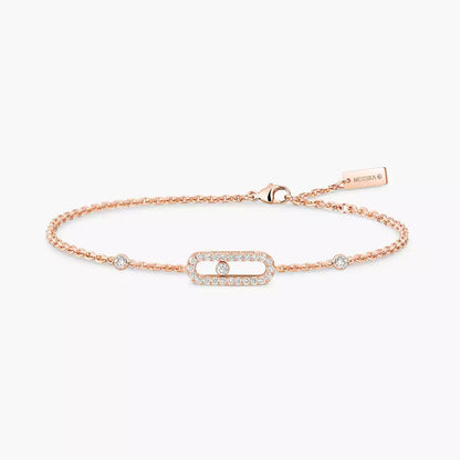[Stars Jewelry]Move Uno Diamond Bracelet