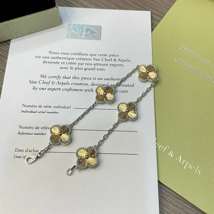 [Stars Jewelry] CLOVER 5 MOTIF LASER BRACELET COLLECTION