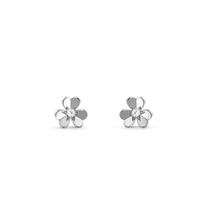 [Stars Jewelry]FRIVOLE MINI SILVER FLOWER EARRINGS